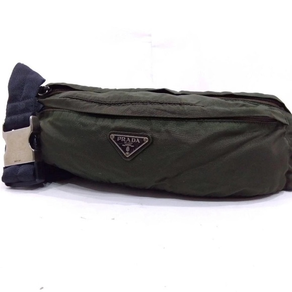 Prada Other - Prada Dark Green Men's Belt Bag
